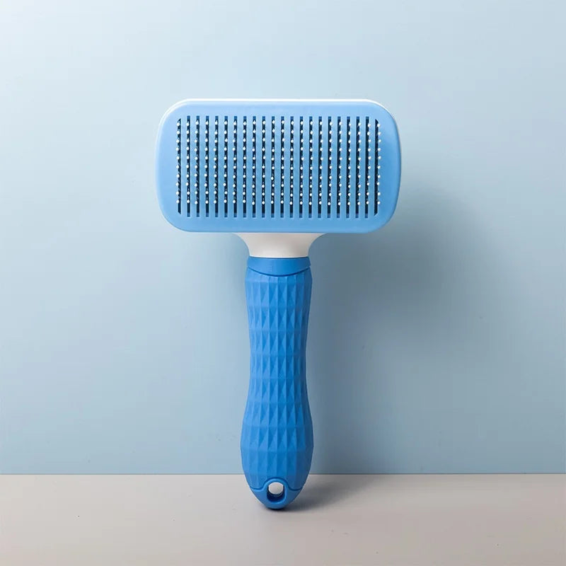 Self-Cleaning Pet Hair Remover Brush