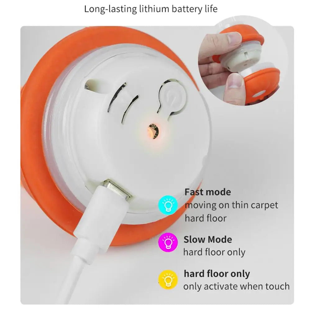 Motion-Activated Rolling Dog Ball