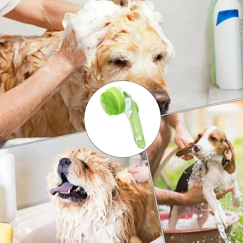 Soft Silicone Pet Bath Brush
