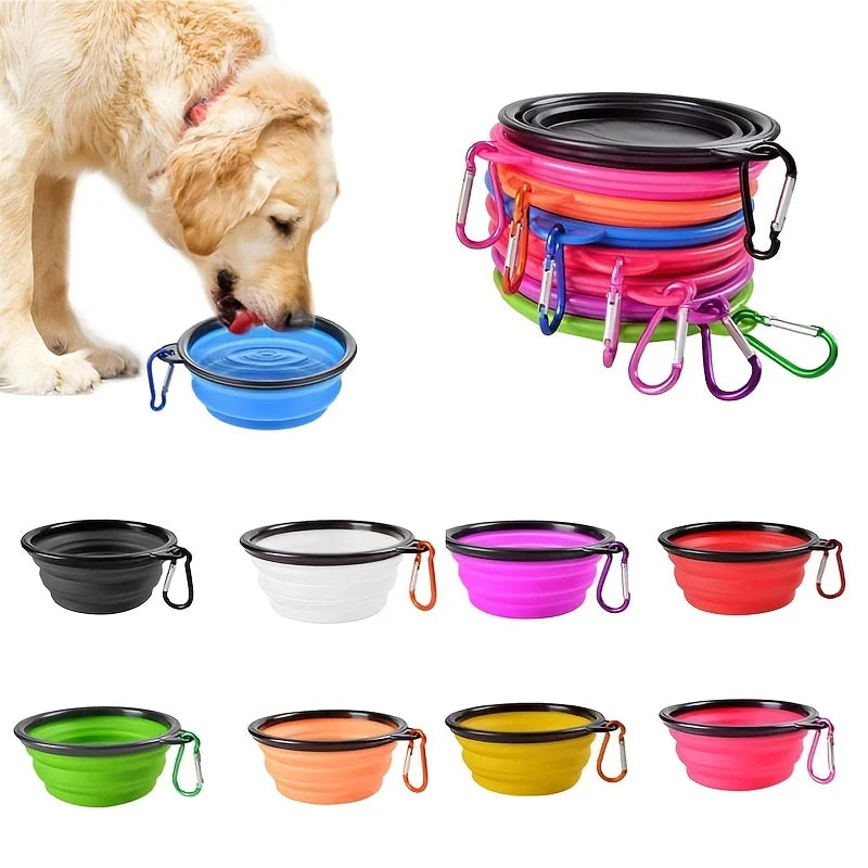Collapsible Travel Dog Bowl
