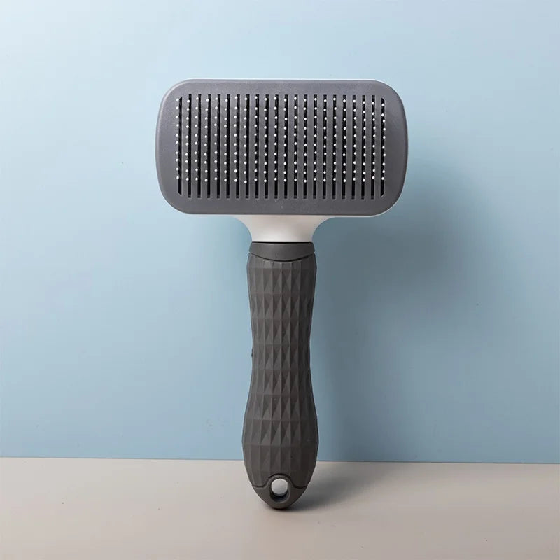 Self-Cleaning Pet Hair Remover Brush