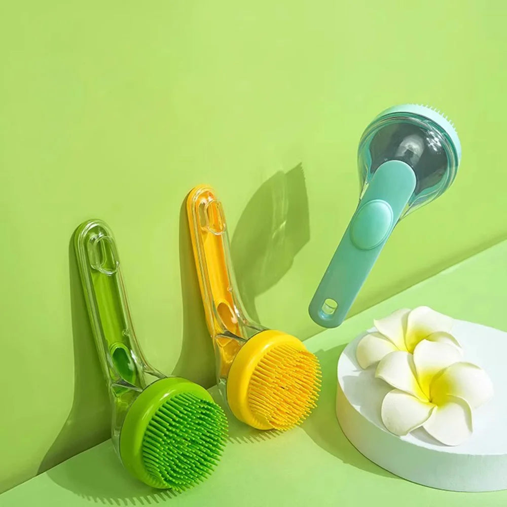Soft Silicone Pet Bath Brush